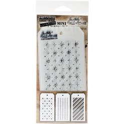 Top 10 🛒 Stampers Anonymous Tim Holtz® Mini Layered Stencil Set #31 🌟
