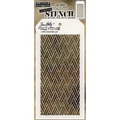 Best reviews of 💯 Stampers Anonymous Tim Holtz® Woven Layered Stencil 🥰