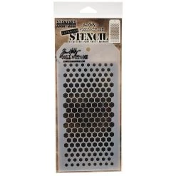 Outlet ⭐ Stampers Anonymous Tim Holtz® Gradient Hex Layered Stencil 😀