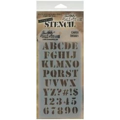 Wholesale ⭐ Stampers Anonymous Tim Holtz® Cargo Layered Stencil 🎉