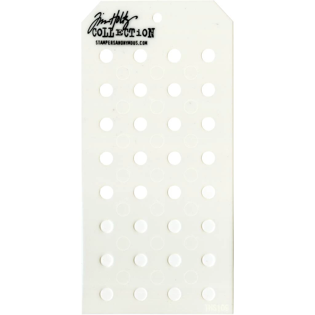 Deals 🤩 Stampers Anonymous Tim Holtz® Shifter Dots Layered Stencil 🥰 - Image 2