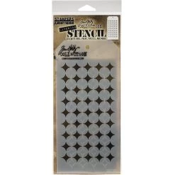 Promo 🔔 Stampers Anonymous Tim Holtz® Shifter Burst Layered Stencil, 4" x 8.5" ⭐