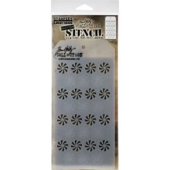 Cheapest 😍 Stampers Anonymous Tim Holtz® Shifter Peppermint Layered Stencil, 4" x 8.5" ⌛
