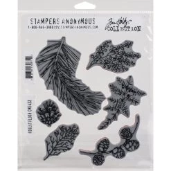 Promo ✔️ Stampers Anonymous Tim Holtz® Forest Floor Cling Stamps 🧨
