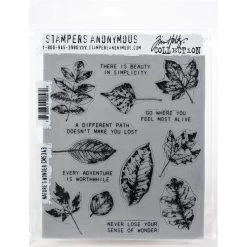 Wholesale ⌛ Stampers Anonymous Tim Holtz® Nature's Wonder Cling Stamps 👏