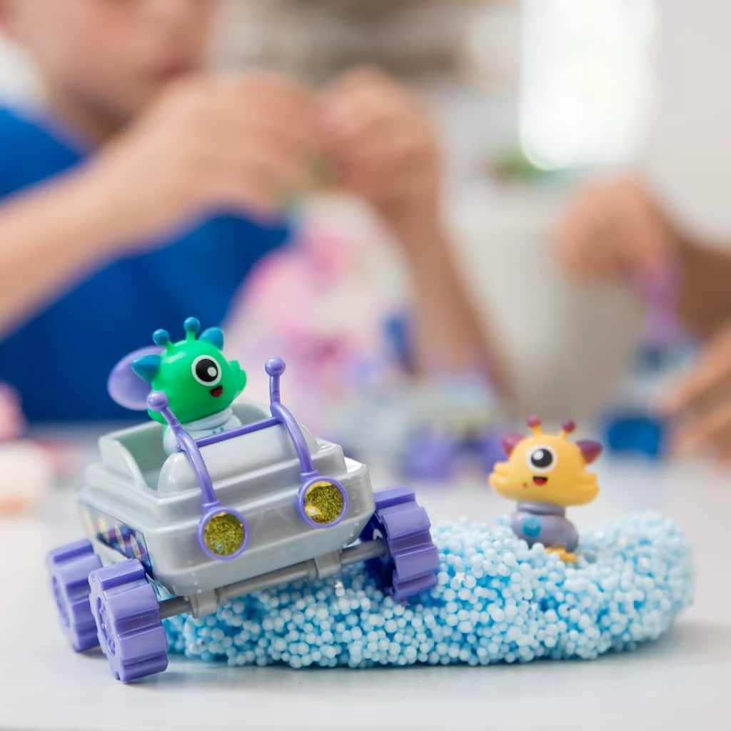 Discount π Educational Insights Space Squad Blue, Sparkle Purple, Sparkle Green & Sparkle Coral Playfoam Galaxy Pack π - Image 3