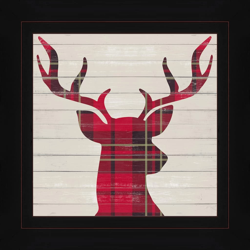 Deals ✔️ Timeless Frames® Plaid 🎁 Christmas I Framed Wall Décor ✨