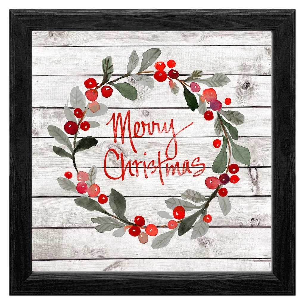 Coupon π Timeless Frames® Merry π Christmas Wreath Framed Wall Décor π