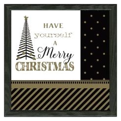 Hot Sale ⭐ Timeless Frames® Mistletoe 🔔 Christmas II Framed Wall Décor 🎉