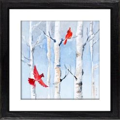 Brand new ⌛ Timeless Frames® Cardinal Woods I Framed Wall Art ⭐