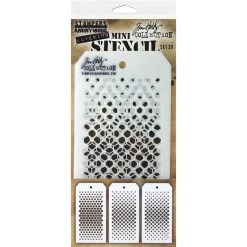Buy 😍 Stampers Anonymous Tim Holtz® #39 Mini Layering Stencil Set ✨